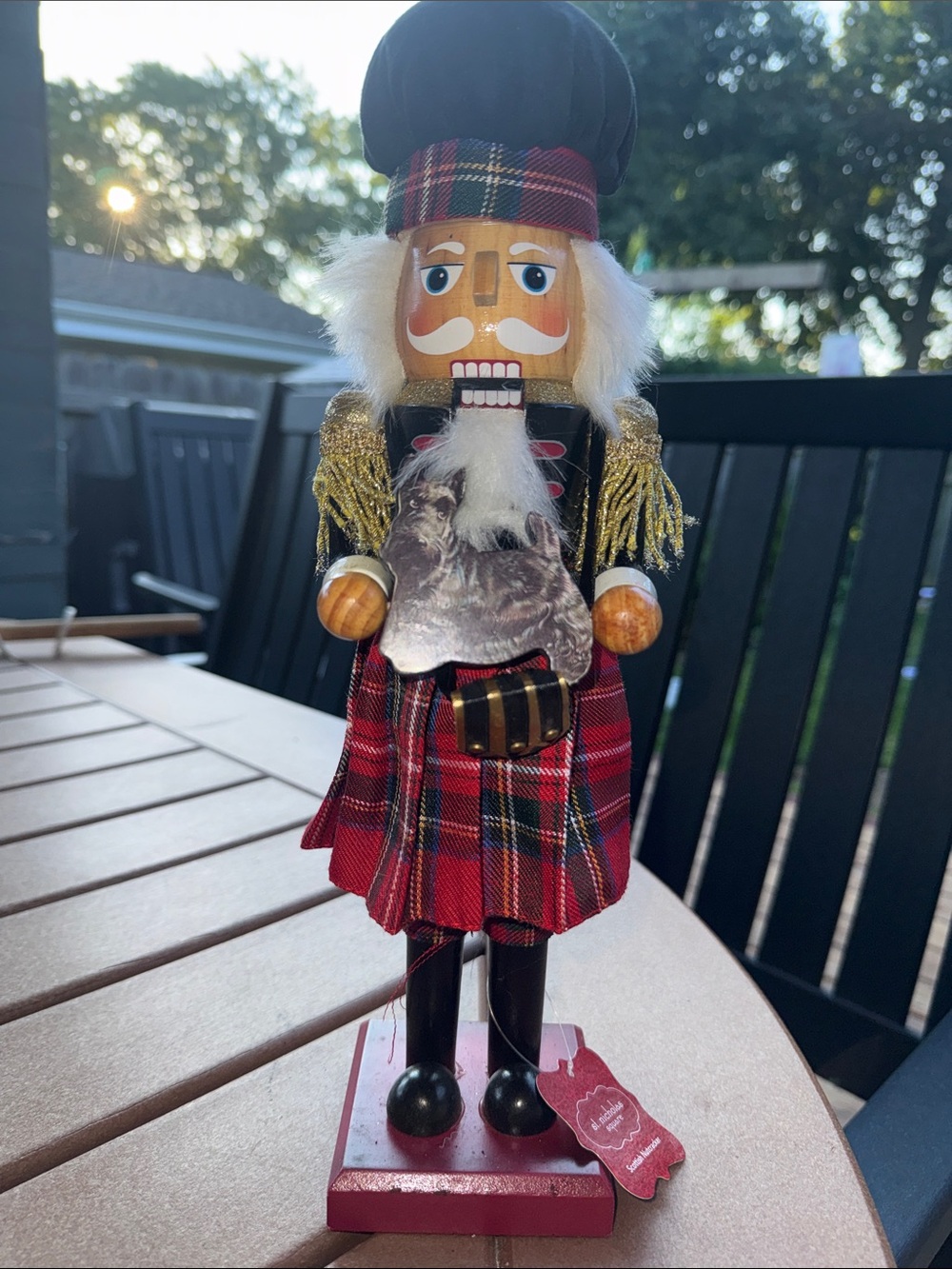 St. Nicholas Square Scottish Nutcracker NEW